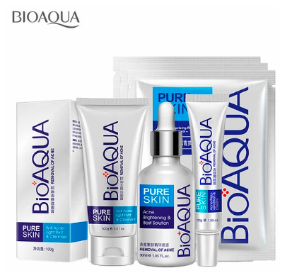 Kit X4 Facial Anti-Acné - BioAQUA