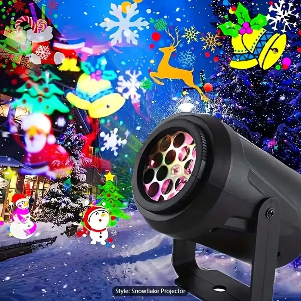 PROYECTOR LED NAVIDEÑO - ORIGINAL 🎅